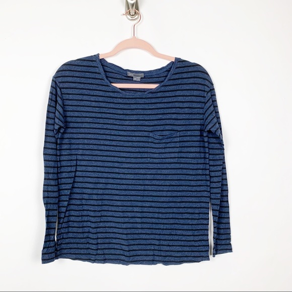 Vince Tops - Vince Long Sleeve Striped Top XS #4830